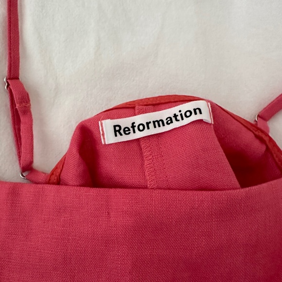 Reformation Wiley Linen Dress - Picture 6 of 7